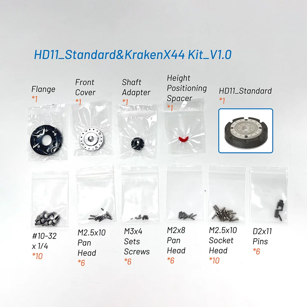 HD11_Standard&KrakenX44 Assembly Kits